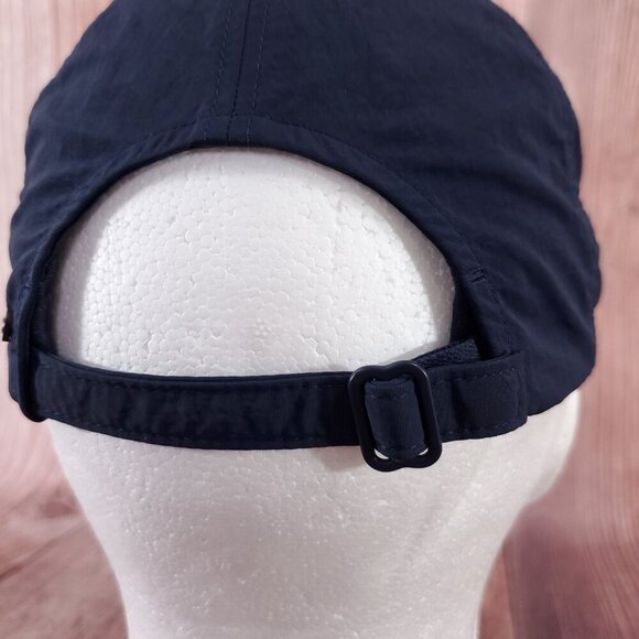 *FLAW READ* Lululemon Womens Baller Hat Logo Patch Navy Blue Fits Small - Picture 12 of 16